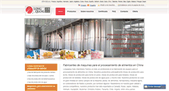 Desktop Screenshot of foodmachinery.es