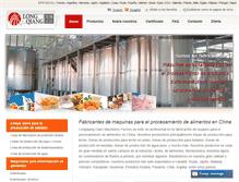 Tablet Screenshot of foodmachinery.es
